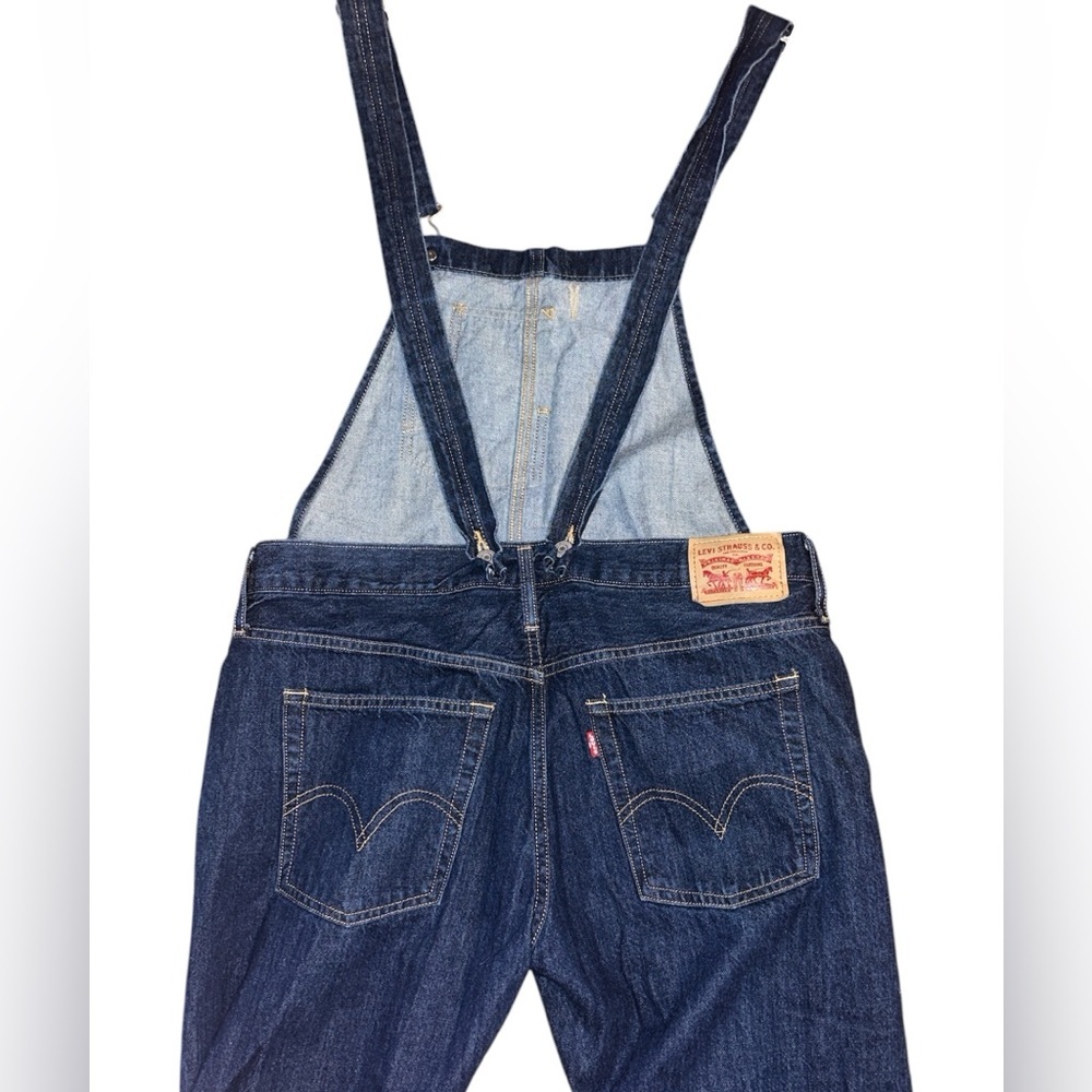LEVI’S dark blue overalls EUC - Picture 7 of 7